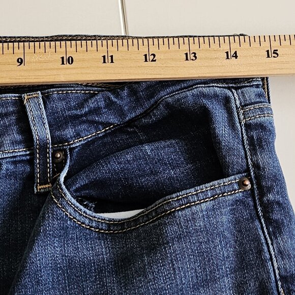 Levi's Jeans Womens 31 Blue Premium 721 High Rise Skinny Stretch Pockets Western - Picture 5 of 16